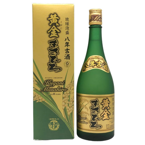 まさひろ酒造 黄金 まさひろ 八年古酒 琉球泡盛 30% 750ml masahirosyuzou 泡盛【Q2】
