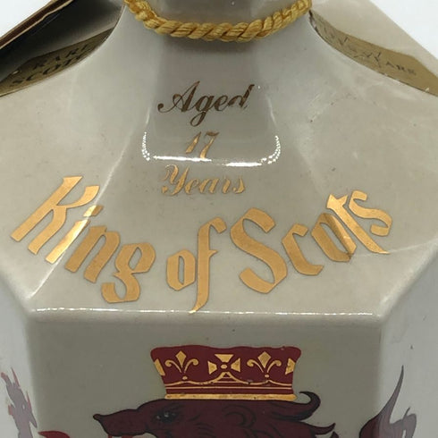 キング オブ スコッツ デラックス 17年 陶器ボトル 750ml 43% KING OF SCOTS スコッチウイスキー1117g【F1】