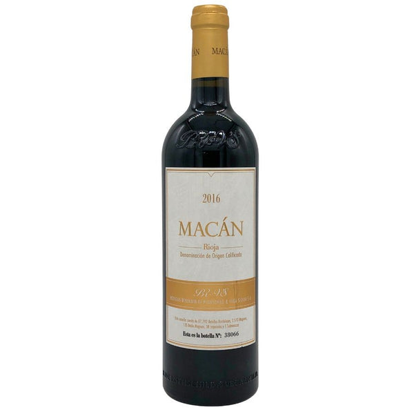 リオハ マカン ボデガス ベンジャミン ド ロートシルト ベガ シシリア 2016 750ml 14.5% Rioja Macan Benjamin de Rothschild Vega Sicilia スパニッシュワイン【L0】