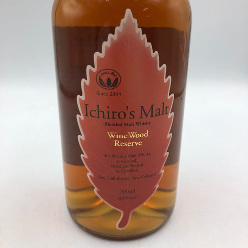 東京都限定◆イチローズモルト ワインウッドリザーブ 700ml 46% Ichiro's Malt Wine Wood Reserve 【Q】