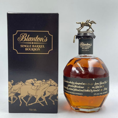 ブラントン シングルバレル ブラックラベル 2023 750ml 40% Blanton's SINGLE BARREL BLACK LABEL バーボン【H3】