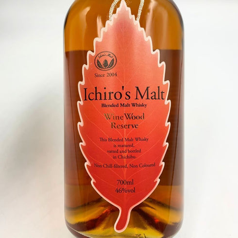 東京都限定◆ベンチャーウイスキー イチローズモルト ワインウッドリザーブ 700ml 46% Ichiro's Malt Wine Wood Reserve 【I3】