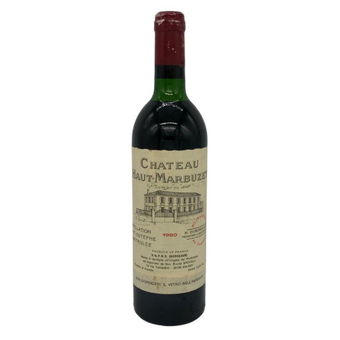 シャトー オー マルビュゼ 1990 12.5% 750ml Chateau Haut Marbuzet ボルドーワイン【K1】