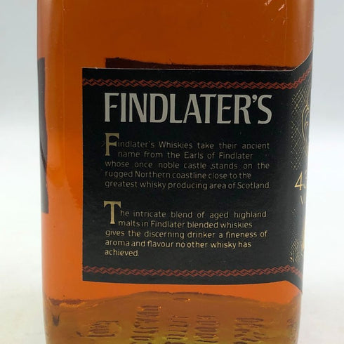 フィンドレイターズ 12年 750ml 43% FINDLATER'S スコッチウイスキー【H】