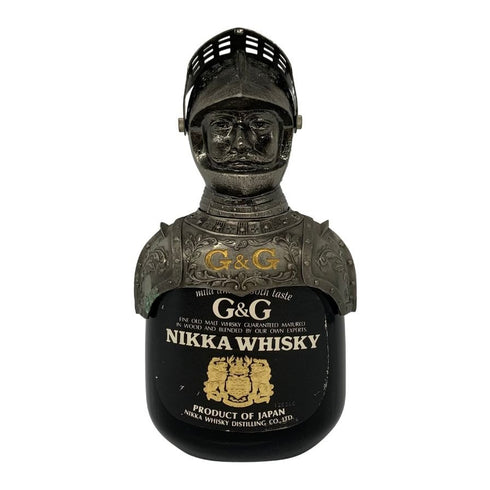 東京都限定◆ニッカ ウイスキー ゴールド&ゴールド 特級 甲冑カバー付 760ml 43% NIKKA WHISKY GOLD&GOLD 【M4】