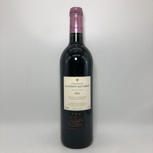 シャトー ラ ミッション オーブリオン 2001 750ml 13.5% CHATEAU HAUT BRION ボルドーワイン【B4】