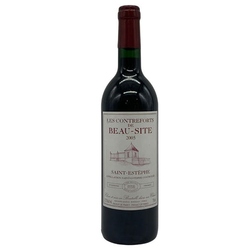 シャトー ボー シット 2005 750ml 13% CHATEAU BEAU-SITE ボルドーワイン【M0】