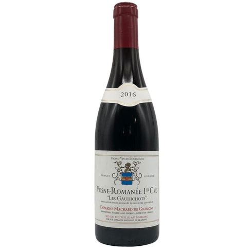 ドメーヌ マシャール ド グラモン ヴォーヌ ロマネ プルミエクリュ 2016 レ ゴーディショ 13.5% 750ml Domaine Machard de Gramont Vosne Romanée 1er Cru Les Gaudichots ブルゴーニュワイン【B1】