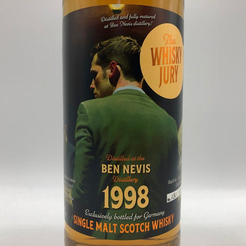 ベンネヴィス 26年 1998-2025 The Whisky jury ディンウイスキーPB 700ml 53.8% BEN NEVIS スコッチウイスキー【S0】