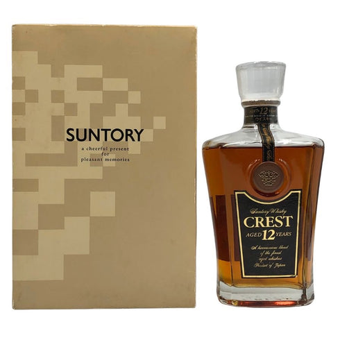 東京都限定◆サントリー クレスト 12年 響マーク 700ml 43% SUNTORY CREST 【C3】