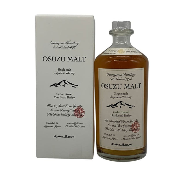 東京都限定◆尾鈴山蒸留所 オスズモルト シダーバレル 700ml 46% OSUZU MALT Ceder Barrel 【N0】
