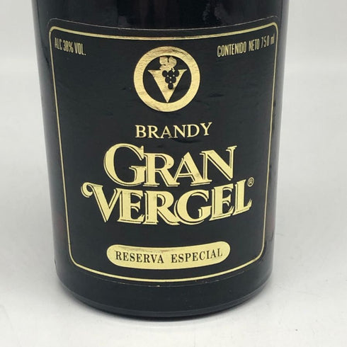 グラン ベルヘル 750ml 38% GRAN VERGEL ブランデー【E4】