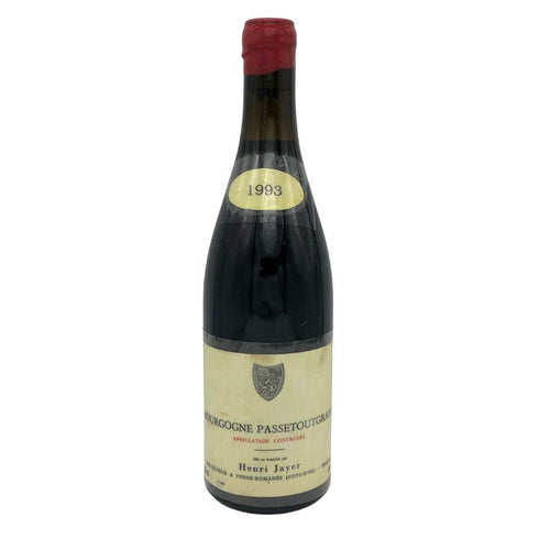 アンリ ジャイエ ブルゴーニュ パストゥーグラン 1993 750ml Henri Jayer Bourgogne Passetoutgrain ブルゴーニュワイン【同梱不可】【AFA15】