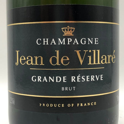 ジャン ド ヴィラレ グラン レゼルヴ ブリュット 750ml 12.5% Jean de Villare GRANDE RESERVE BRUT シャンパン【S1】
