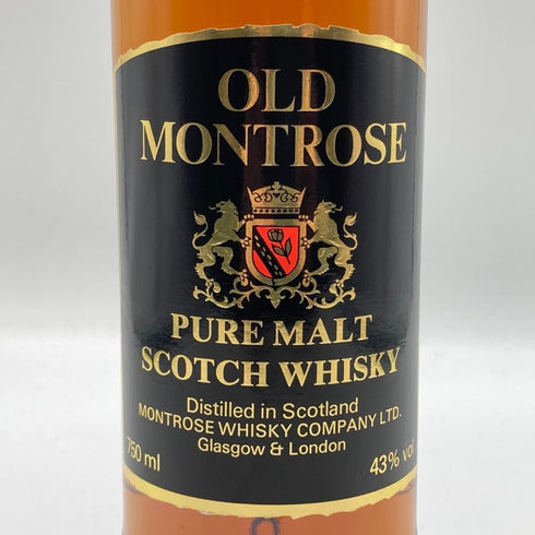 オールド モントローズ ピュアモルト 12年 スコッチ ウイスキー 750ml 43% OLD MONTROSE スコッチウイスキー【G】