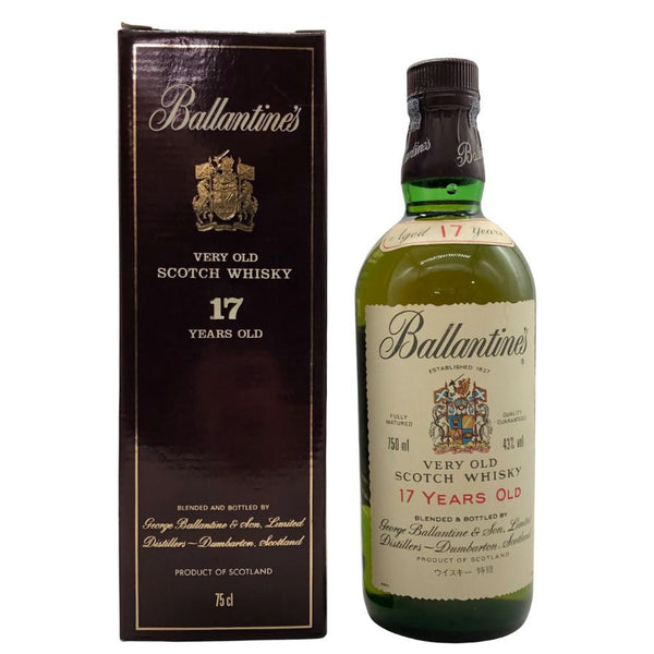 バランタイン 17年 ベリーオールド 青青紋章 旧ボトル 700ml 43% Ballantines's Very Old スコッチウイスキー【L2】