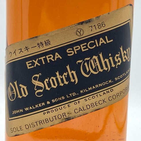 ジョニー ウォーカー ブラックラベル エクストラ スペシャル 金キャップ 760ml 43% Johnnie Walker BLACK LABEL EXTRA SPECIAL スコッチウイスキー【J】
