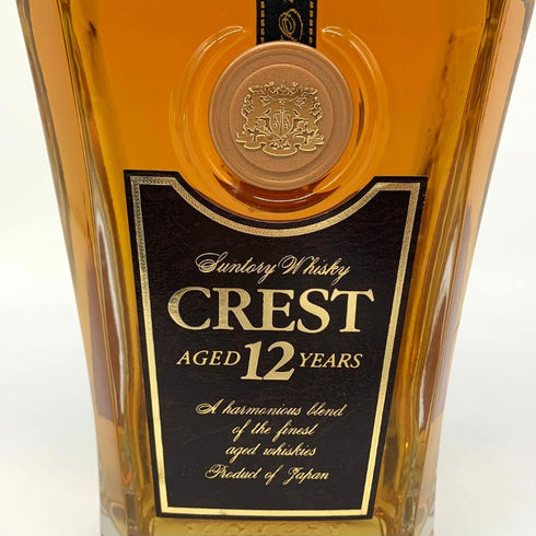 東京都限定◆サントリー クレスト 12年 向獅子マーク 700ml 43% SUNTORY 【V】