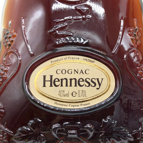 ヘネシーXO クリアボトル 金キャップ 700ml 40% Hennessy コニャック【O1】
