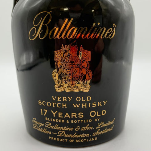 バランタイン 17年 ベリーオールド 陶器ボトル 750ml 43% Ballantine's VERY OLD 1396g【J4】