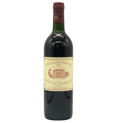 パヴィヨン ルージュ デュ シャトー マルゴー 1990 750ml 12.5% PAVILLON ROUGE DU CHATEAU MARGAUX ボルドーワイン【AFA15】