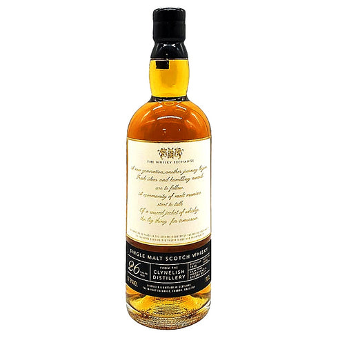 クライヌリッシュ 26年 ウイスキー エクスチェンジ 50周年記念 ホッグスヘッド&シェリーバット 限定713本 700ml 51.5% CLYNELISH THE WHISKY EXCHANGE’S スコッチウイスキー【B4】