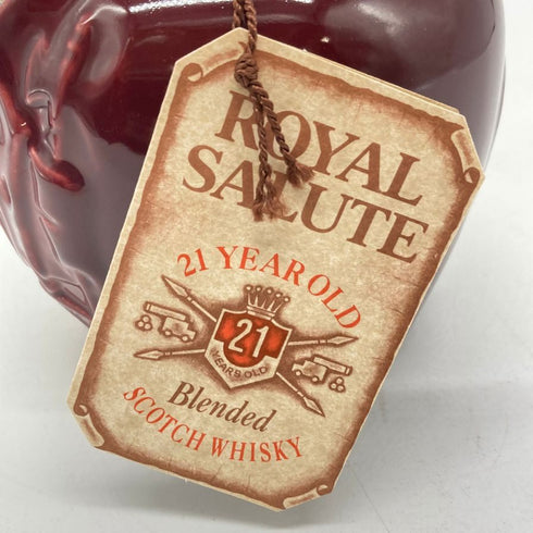 シーバス ブラザーズ ロイヤル サルート 21年 赤陶器 700ml 40% CHIVAS BROTHERS ROYAL SALUTE スコッチウイスキー1311g【T4】