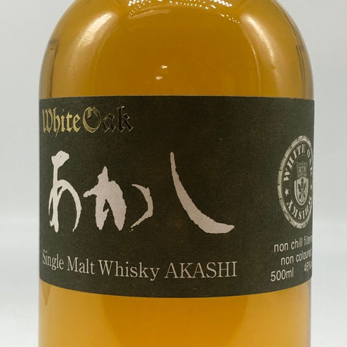 東京都限定◆あかし ホワイトオーク 500ml 40% AKASHI White Oak Special Blend 【P4】