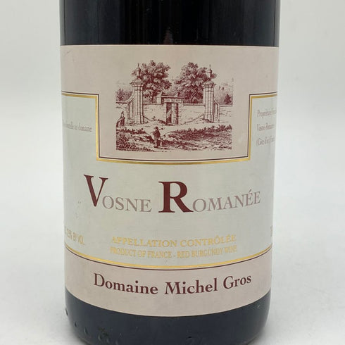 ミシェル グロ ヴォーヌ ロマネ 2001 750ml Michel Gros Vosne Romanee ブルゴーニュワイン【F】