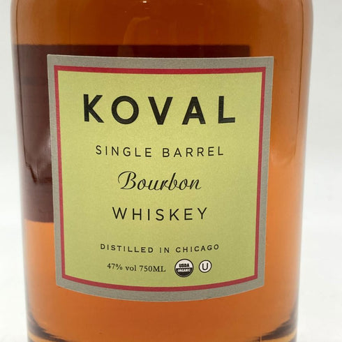 コーヴァル バーボン シングルバレル 750ml 47% KOVAL Bourbon Single Barrel 【T1】