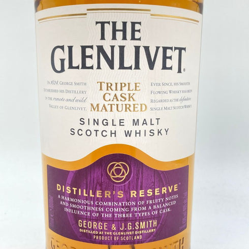 グレンリベット トリプルカスク マチュアード ディスティラリーズリザーブ 40% 1000ml GLENLIVET Triple Cask Matured 【B1】