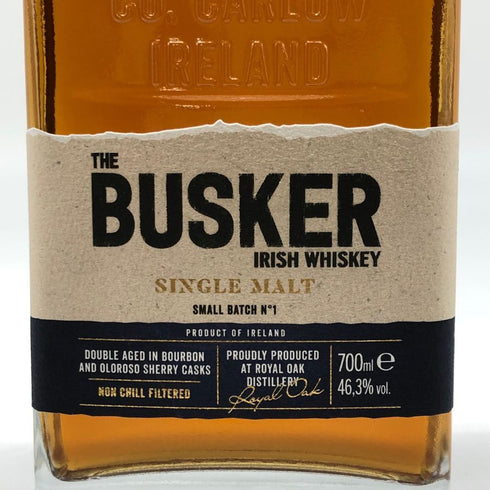 バスカー スモールバッチ No.1 700ml 46.3% BUSKER アイリッシュウイスキー【C】