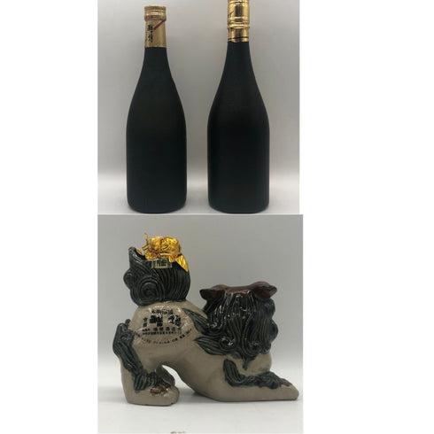 泡盛 古酒 【瑞穂 × 瑞穂 × 菊之露】 3本セット 43% 720ml 泡盛【7-2】