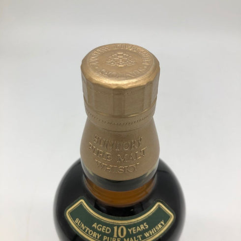 東京都限定◆サントリー 山崎 10年 ピュアモルト グリーンラベル 750ml 40% SUNTORY PURE MALT 【F3】