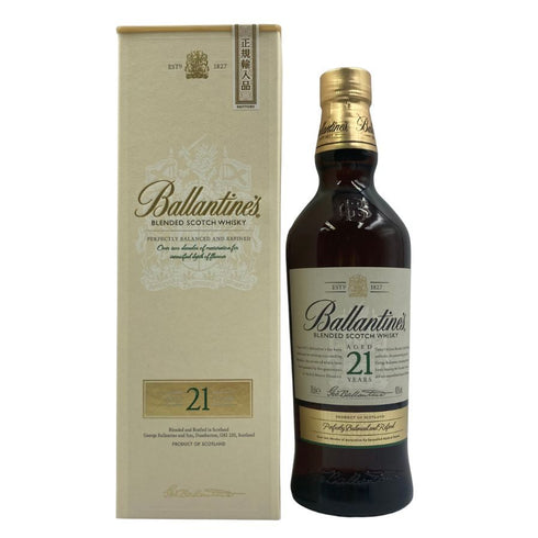 バランタイン 21年 金キャップ 700ml 40% Ballantine's スコッチウイスキー【F】