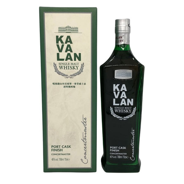 カヴァラン カバラン シングルモルト ポートカスクフィニッシュ コンサートマスター 700ml 40% KAVALAN SINGLE MALT PORT CASK FINISH CONCERTMASTER ウイスキー【F0】