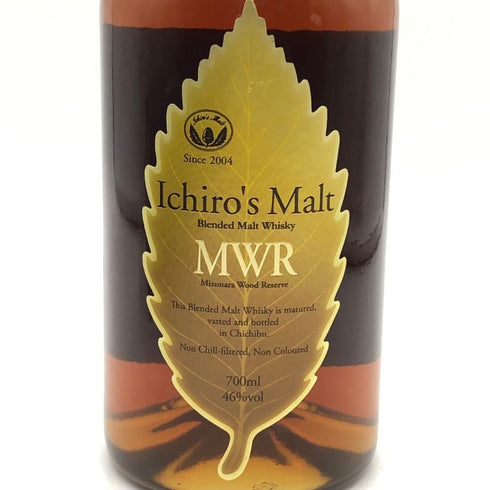 東京都限定◆ベンチャーウイスキー イチローズモルト MWR ミズナラウッドリザーブ 700ml 46% Ichiro's Molt 【W0】