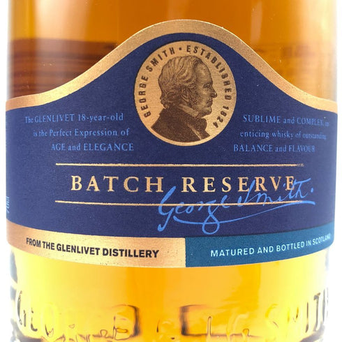 グレンリベット 18年 バッチリザーブ 700ml 40% GLENLIVET スコッチウイスキー【D3】