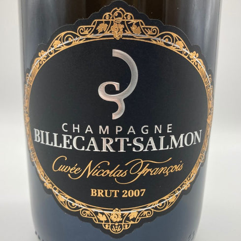 ビルカール サルモン キュヴェ ニコラ フランソワ ブリュット 2007 750ml 12% BILLECART SALMON Cuvee Nicolas Francois シャンパン【G】