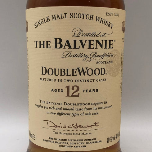 バルヴェニー12年 ダブルウッド 700ml 40% The Balvenie Double Wood スコッチウイスキー【G2】