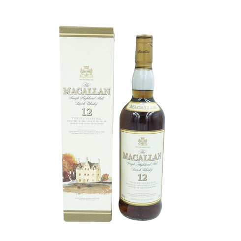 ザ マッカラン 12年 旧ボトル シェリーオークカスク 750ml 【C2】
