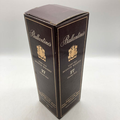 バランタイン 17年 ベリーオールド 青青紋章 旧ボトル 700ml 43% Ballantines's Very Old スコッチウイスキー【F2】