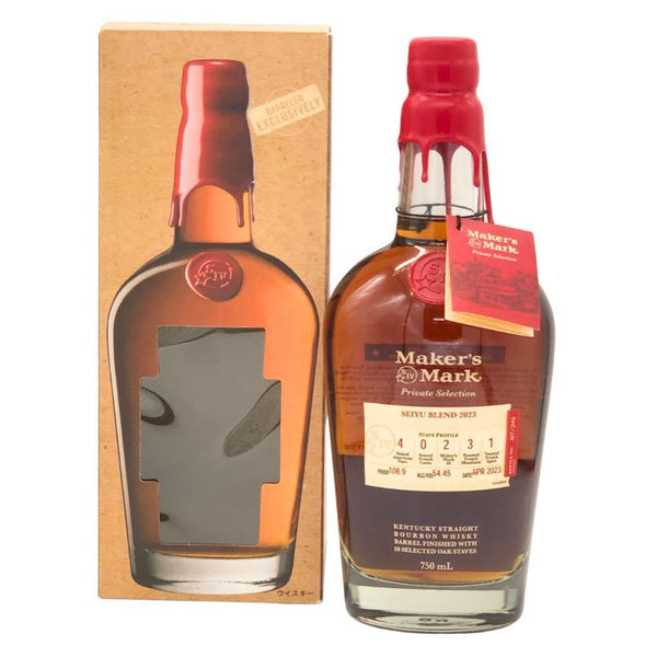 メーカーズマーク プライベートセレクト 2023 750ml 54% Maker's Mark Private Selection バーボン【A1】
