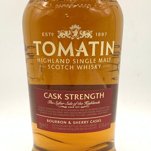 トマーティン カスク ストレングス 700ml 57.5% TOMATIN CASK STRENGTH 【R2】