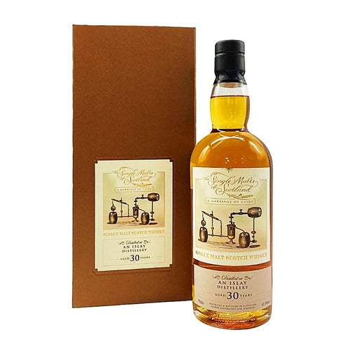 エリクサー ザ シングルモルト オブ スコットランド ア マリアージュ オブ カスク アン アイラ 1241本限定 30年 700ml 47.5% THE SINGLE MALTS OF SCOTLAND A MARRIAGE OF CASKS AN ISLAY DISTILLERY 【Q1】