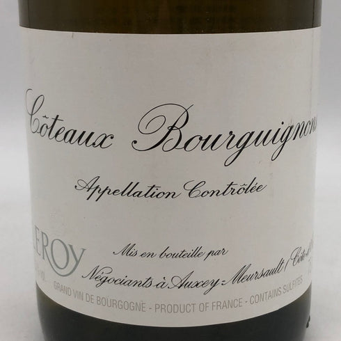 メゾン ルロワ コトー ブルギニヨン ブラン 2011 750ml 12.5% MAISON LEROY COTEAUX BOURGUIGNONS BLANC ブルゴーニュワイン【O0】