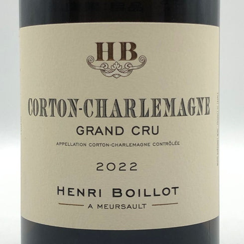 アンリ ボワイヨ コルトン シャルルマーニュ グラン クリュ 2022 750ml 14% Henri Boillot 白ワイン【A3】