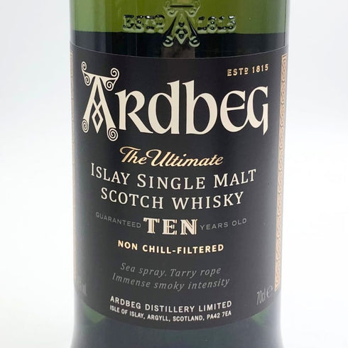 アードベック 10年 700ml 46% ARDBEC 10YEARS スコッチウイスキー【N4】