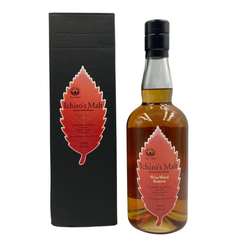 東京都限定◆ベンチャーウイスキー イチローズモルト ワインウッドリザーブ 700ml 46% Ichiro's Malt Wine Wood Reserve 【T4】