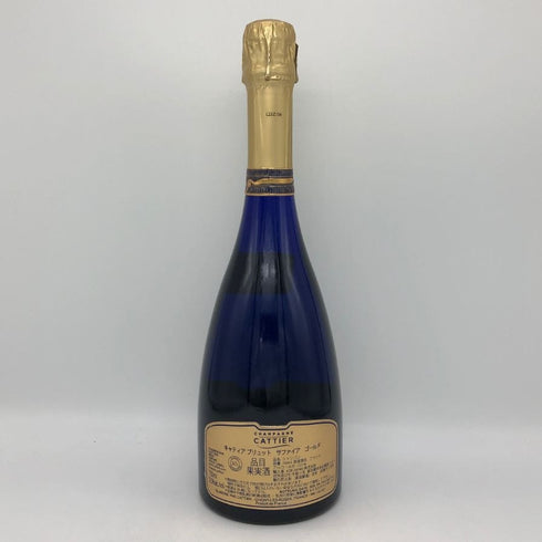 キャティア ブリュット サファイヤ ゴールド 750ml 12.5% CATTIER シャンパン【B4】